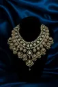 Emerald Kundan Bridal Statement Necklace