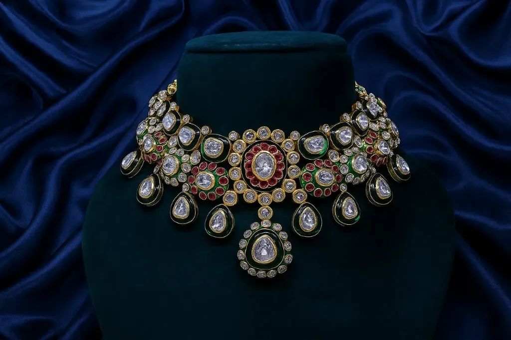 Royal Polki Kundan Choker Necklace