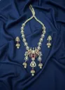 Rajwada Jhumar Polki Necklace Set